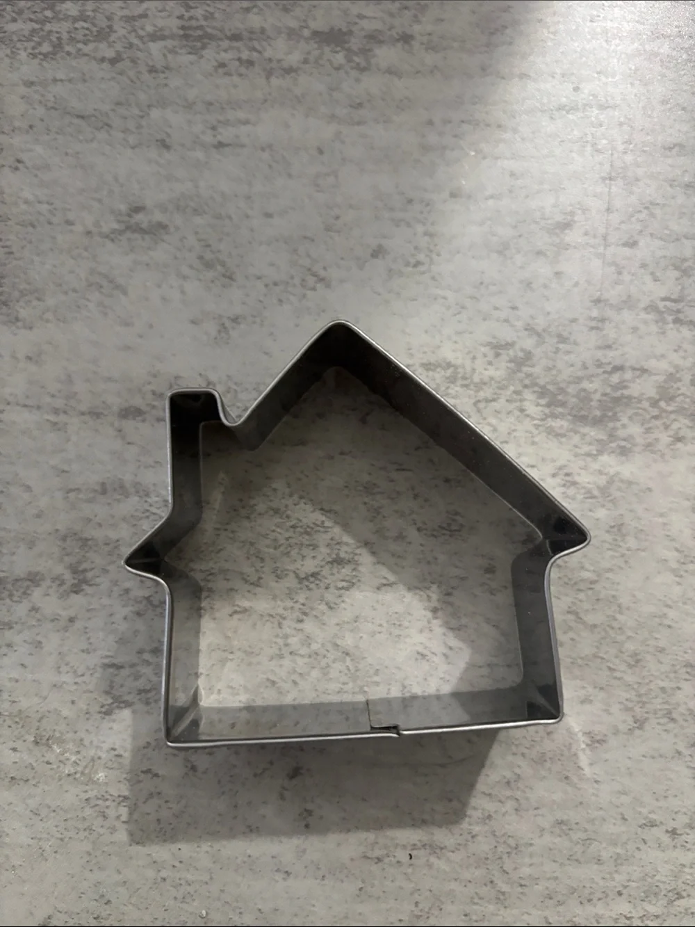 Metal Holiday Cookie Cutter Set - Silver Stainless Steel